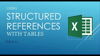 Video #8: Structured Reference