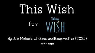 This Wish (karaoke/instrumental) - Wish (film)