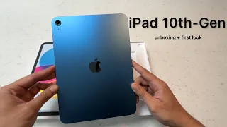 Underrated or Overrated? iPad 10th-Gen Blue 64GB unboxing + first look!