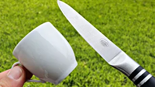 I have used this method of sharpening knives and have had great results!