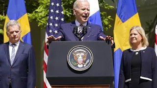 Biden respalda la entrada de Finlandia y Suecia en la OTAN, acogiendo a sus líderes en Washington