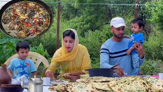 Mutton Yakhni  With Amritsari Kulche a Traditional Combo for this  Eid I Roza Food Rail I