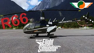 CowanSim R66 | A new helicopter for MSFS | Whats it like?