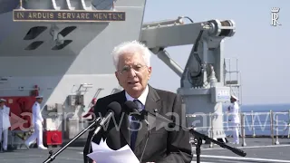 Mattarella: "Inganno del regime fascista, riscatto con liberazione"