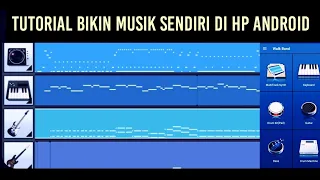 Tutorial Cara Membuat Musik Sendiri || aplikasi walk band di Hp (android)