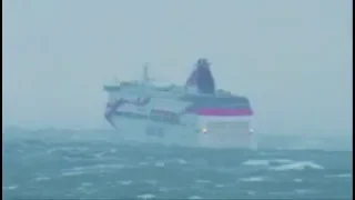 Baltic Princess In Storm 2.1.2019 Alfrida Aapeli