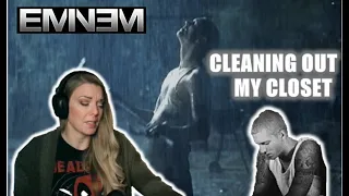 Mother's FIRST TIME Hearing | Eminem Cleaning Out My Closet | SAY WHAT? OMG, I just cannot with this