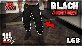 *NO MOC* Easiest Method On How To Get Black Joggers In Gta 5 Online 1.68!! GTA 5 BLACK JOGGERS 2024!