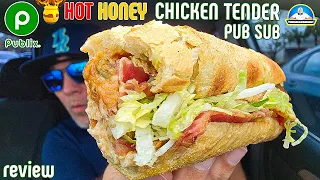 Publix® HOT HONEY Chicken Tender Sub Review! 🔥🍯🐔 | BEST PUB SUB EVER? | theendorsement