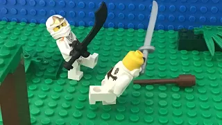 fight of the samurai (a Lego animation)