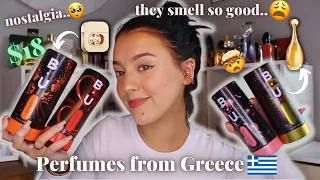 THE PERFUMES THAT STARTED IT ALL🥺😍..PERFUMES FROM GREECE🇬🇷 B.U AND C-THRU! THEY SMELL SO GOOD😩