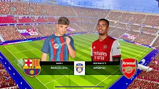 Dream League Soccer 2024 Barcelona VS Arsenal.