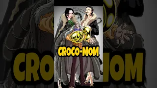 Crocodile is Luffy's Mother 👀😂 One Piece Fan Theory #shorts