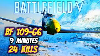 Battlefield 5: NARVIK  Conquest Gameplay BF 109-G6 (No Commentary)