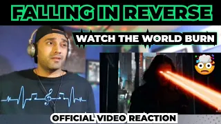 Falling In Reverse - "Watch The World Burn" - First Time Reaction