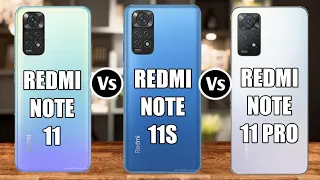 Redmi Note 11 Vs Redmi Note 11S Vs Redmi Note 11 Pro