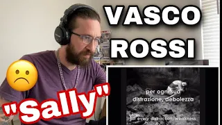 METALHEAD REACTS| VASCO ROSSI - SALLY (eng sub)