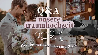 Q&A Fazit zu unserer Hochzeit - First Look, veganes Catering & Fehlentscheidungen