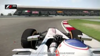 PS3Site.pl: F1 2013 | Debut Gameplay Reveal - Hotlap Silverstone
