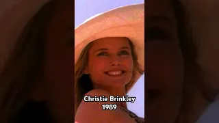 Throwback to Christie Brinkley in 1989 #vintage #christiebrinkley