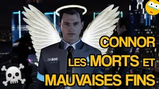 DETROIT BECOME HUMAN - CONNOR toutes les MORTS - all DEATH