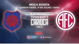 TV FERJ - BONSUCESSO X AMERICA - FINAL TAÇA SANTOS DUMONT - B1 2019