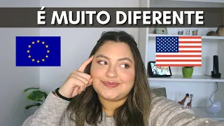 DIFERENÇA entre a VIDA na EUROPA e nos ESTADOS UNIDOS | PARTE 1 | Lizandra Costa