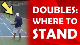 Where To Stand In Doubles | POSITIONING