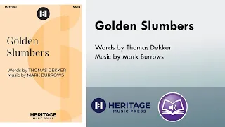 Golden Slumbers (SATB) - Mark Burrows