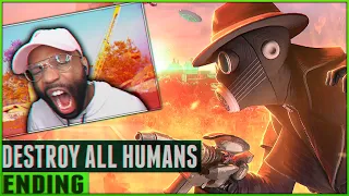 "Destroy All Humans" Remake Ending Final Boss Fight Rage!