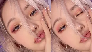 🧸포근한 로즈골드 메이크업 GRWM🎀Cozy Rose Gold Makeup Using Morphe x Pony Constellation Sky Palette!