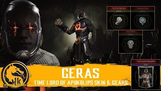 Mortal Kombat 11 - Geras (Darkseid) Time Lord of Apokolips Skin and Gears