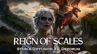 Reign of Scales 🐉 Stable Diffusion XL, Deforum