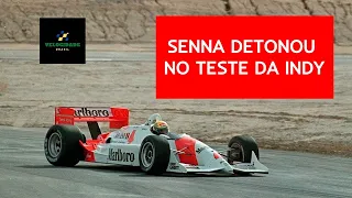 Senna na Indy era "QUESTÃO DE TEMPO"! Confira os detalhes sobre o teste dele com a Penske em 1992!