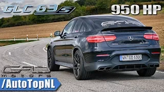 950HP GLC 63 S AMG Coupe GAD MOTORS | BRUTAL! SOUNDS Revs 303km/h TOP SPEED Onboard by AutoTopNL