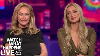 Kathy and Paris Hilton Critique Throwback Red Carpet Looks | WWHL