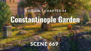 June's Journey Scene 669 Vol 2 Ch 34 Constantinople Garden *Full Mastered Scene* HD 1080p