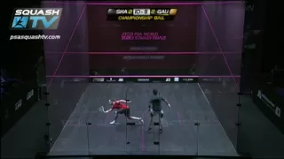 Squash : Amr Shabana v Gregory Gaultier : ATCO PSA 2011 World Squash Series Finals