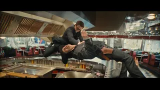 Diner Lasso Meat Grinder Fight Scene - Kingsman: The Golden Circle (2017)