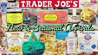 TRADER JOE’S NEW ARRIVALS + SNEAK PEEK OF 2 ITEMS + GROCERY HAUL 🛒