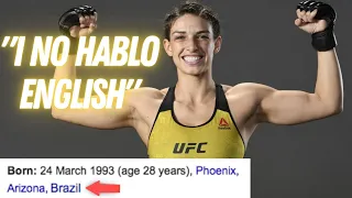 Mackenzie Dern Forgetting English...