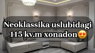 Qorasuvda joylashgan 115 kv.m neoklassika uslubidagi xonadon +998903290205