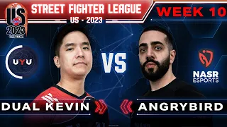 NuckleDu (Guile) vs. Angrybird (Ken) - Bo3 - Street Fighter League Pro-US 2023 Week 10