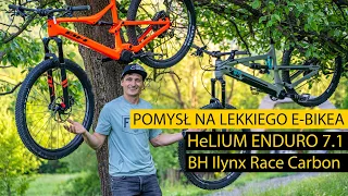 Pomysł na lekkiego E-bikea - BH Ilynx i NOX HeLIUM