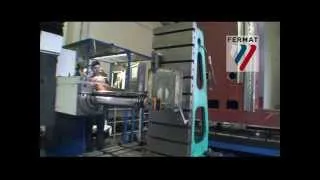 Floor Type Horizontal Boring Mill - Slot Milling/Slotting Operation | FERMAT MACHINERY
