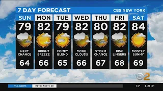 New York Weather: CBS2 7/31 Evening Forecast at 6PM