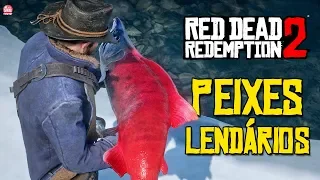 RED DEAD REDEMPTION 2 - PESCANDO OS PEIXES LENDÁRIOS! (Sem Spoilers)