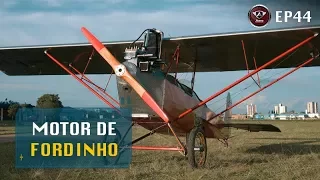 Viagem no Tempo em um Avião de 1929 com Motor de Fordinho