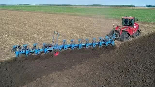 XXL Ploughing 2019 | CASE IH QuadTrac + Lemken VariTitan 12 furrow