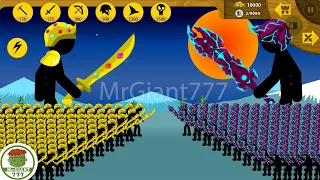 x99999 SWORDWRATH CLASSIC VS BIG SWORDSMAN VAMP, GIANT BOSS HACK | Stick War Legacy Mod | MrGiant777